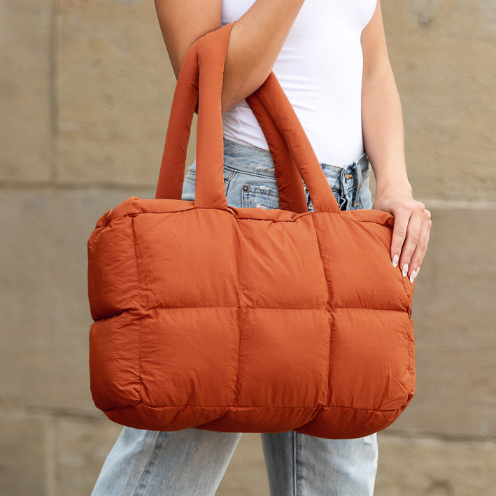 Daphne Puffer Tote - EveryNest
