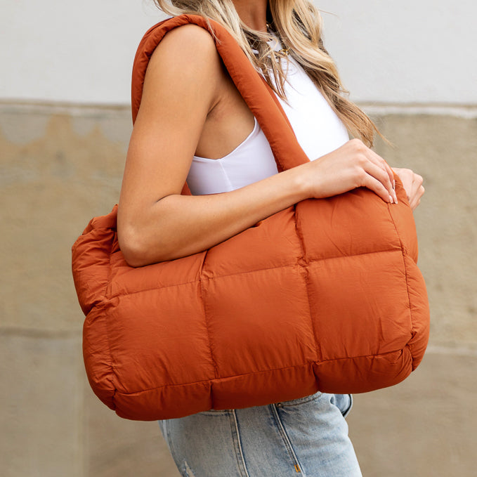 Daphne Puffer Tote - EveryNest