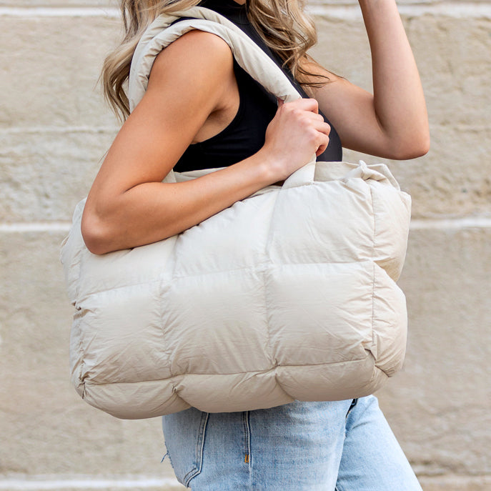 Daphne Puffer Tote - EveryNest