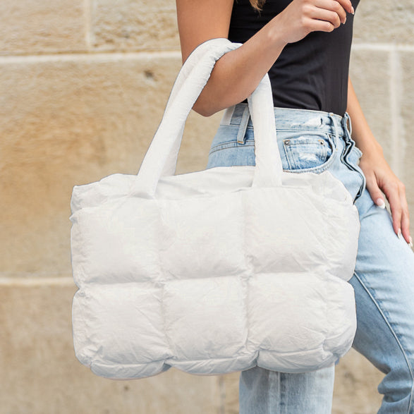 Daphne Puffer Tote - EveryNest