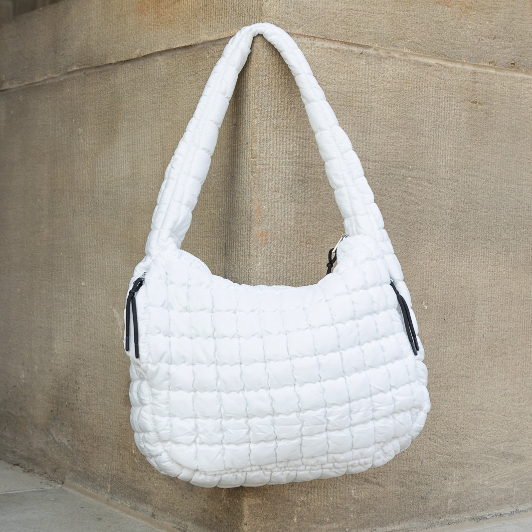 Taylor Quilted Puffer Tote