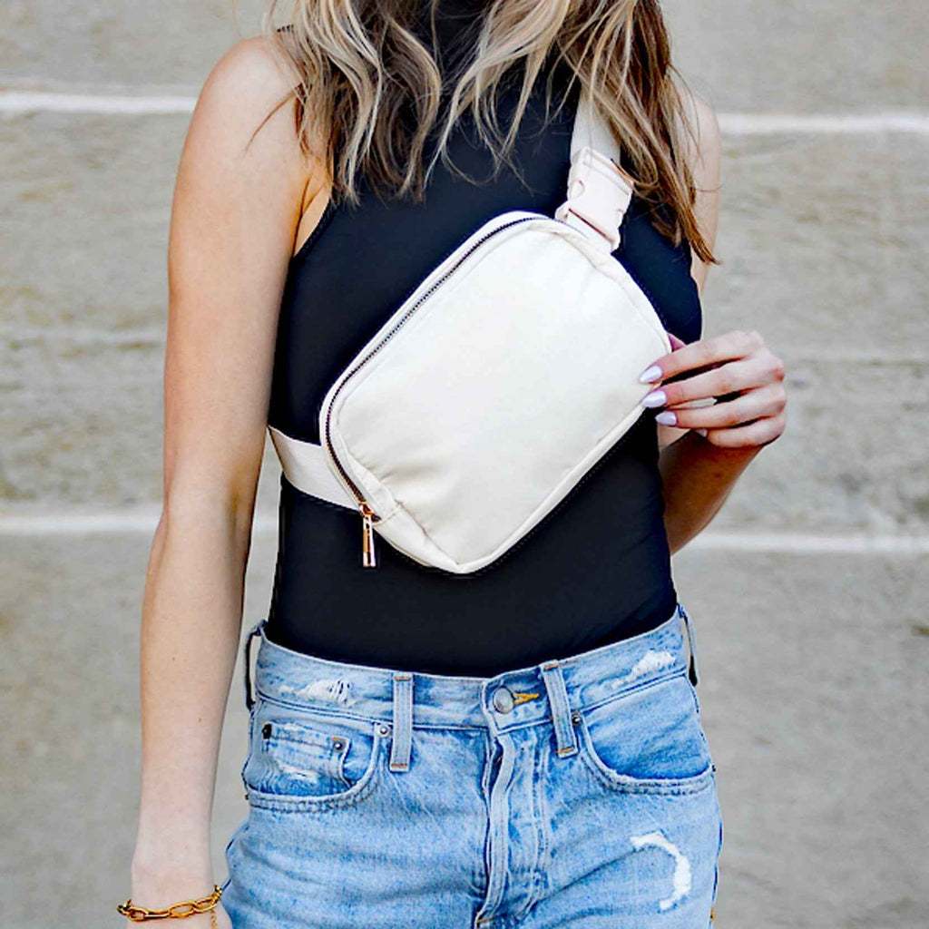 Roam 2L Oversize Nylon Sling Crossbody Belt Bum Fanny Waist Bag