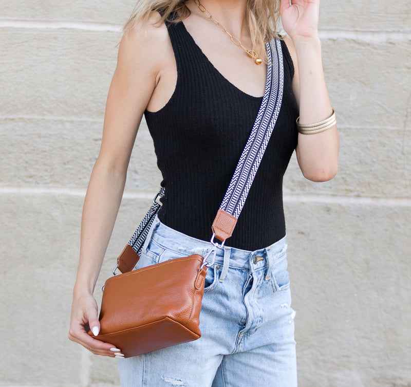 Aria Leather Compact Crossbody