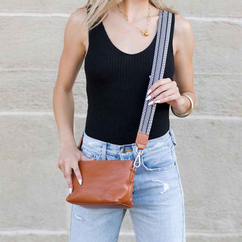 Aria Leather Compact Crossbody