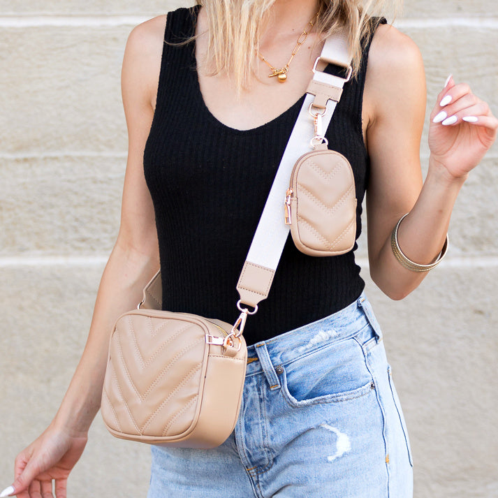 Elsie Quilted Crossbody - EveryNest