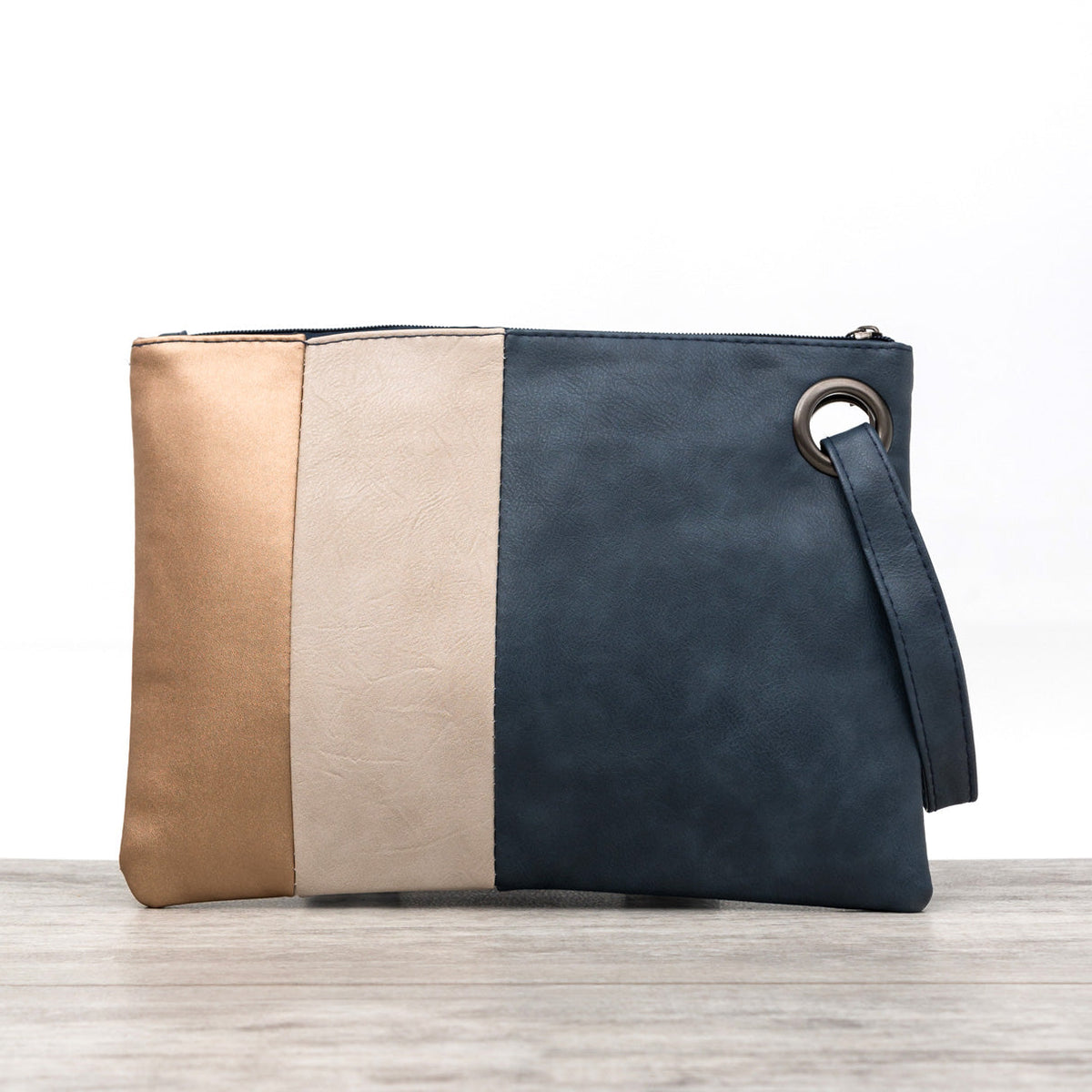 Oversize Everyday Color Block Clutch - EveryNest