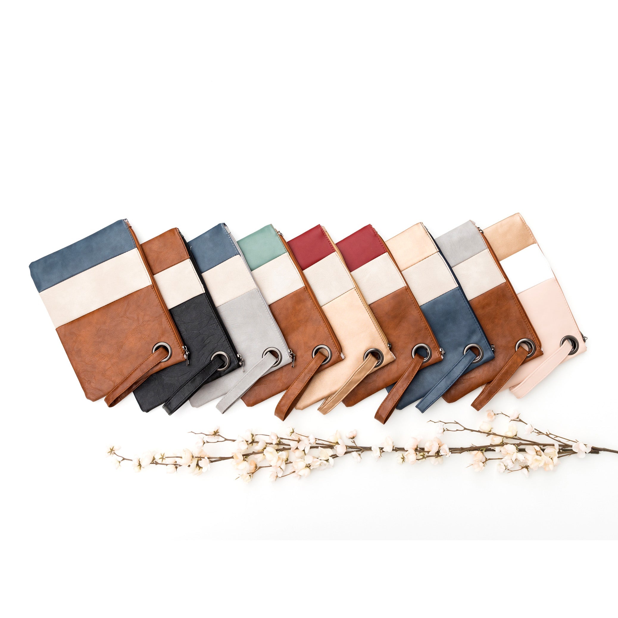 Oversize Everyday Color Block Clutch - EveryNest
