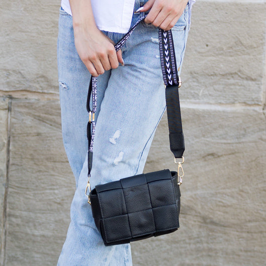 Margot Foldover Leather Crossbody - EveryNest