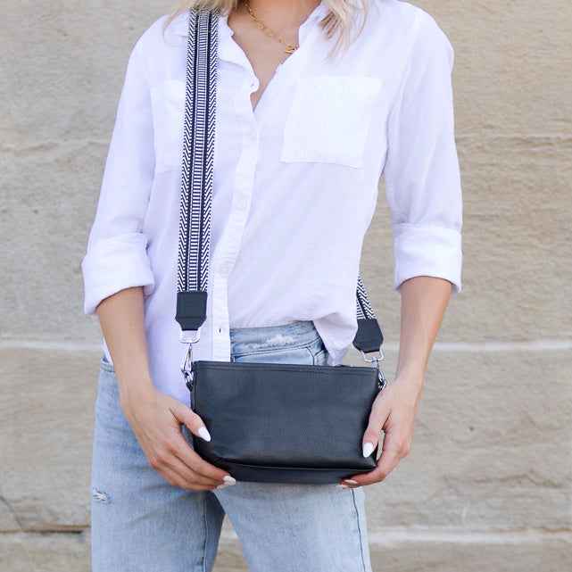Aria Leather Compact Crossbody