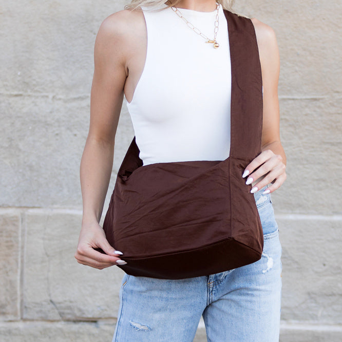 Reese Convertible Nylon Messenger Bag