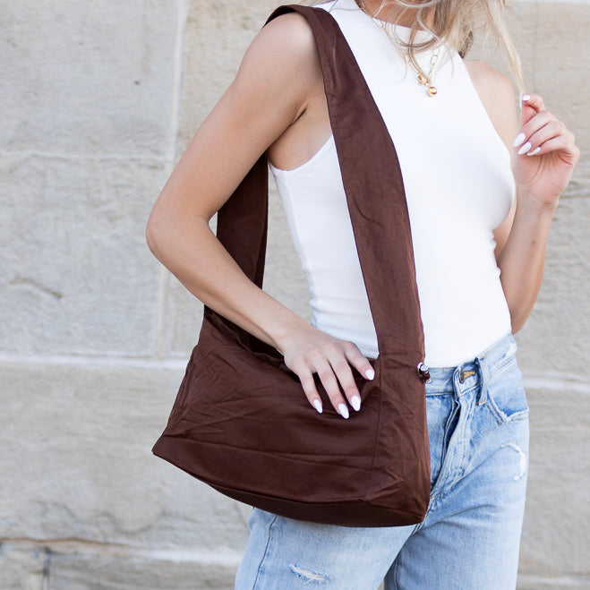 Reese Convertible Nylon Messenger Bag