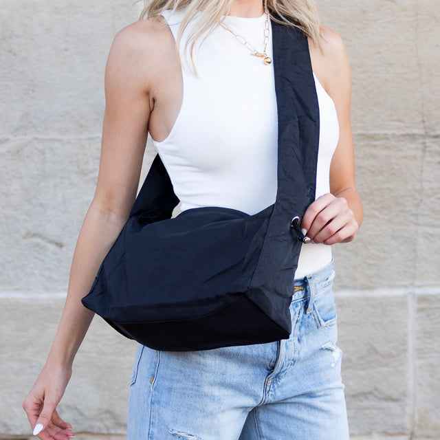 Reese Convertible Nylon Messenger Bag
