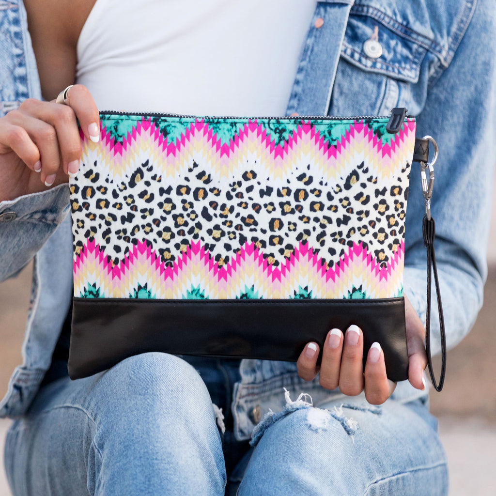 Aztec Boho Clutch