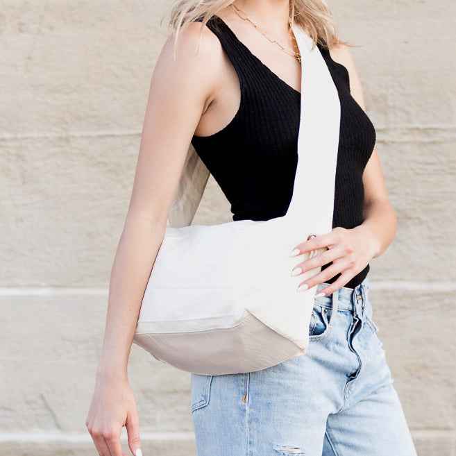Reese Convertible Nylon Messenger Bag