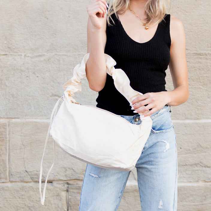 Reese Convertible Nylon Messenger Bag