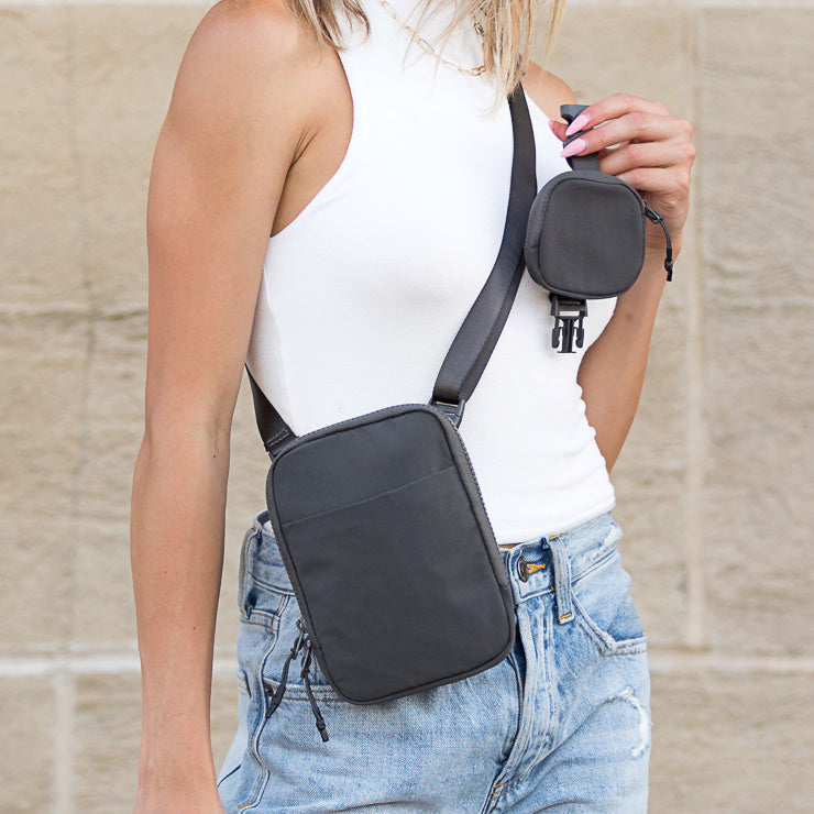 Eva Clippable/Removable Coin Pouch Crossbody - EveryNest