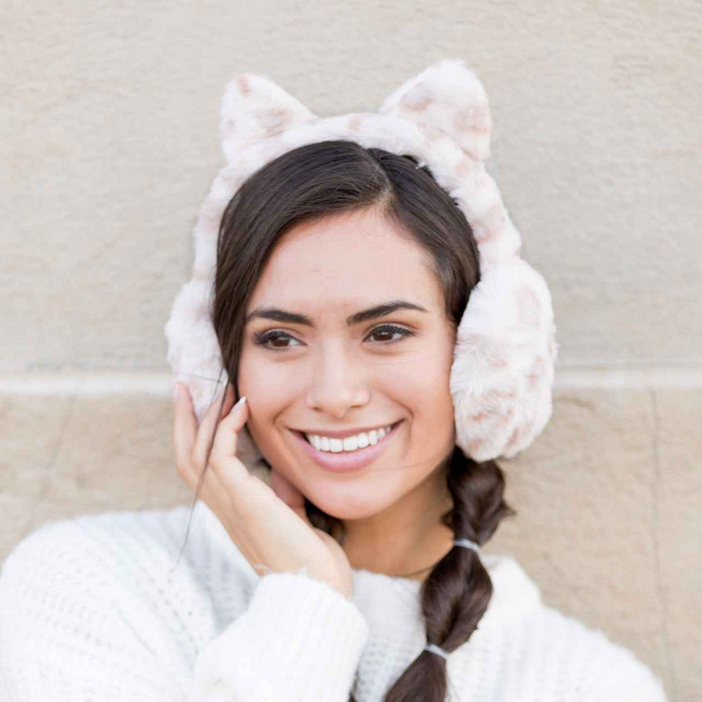 Animal Print Ear Muffs