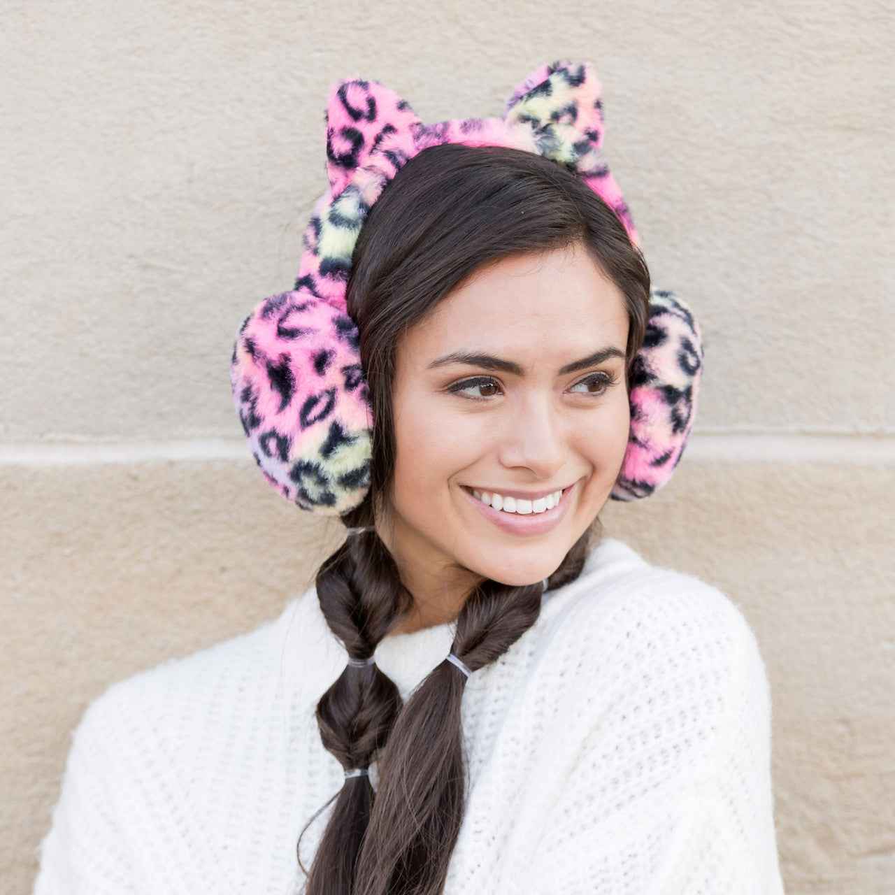 Animal Print Ear Muffs