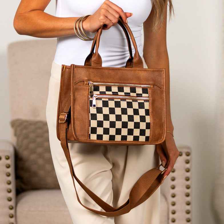 Jordan Mixed Media Tote