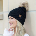 C.C® Honeycomb Pom Beanie