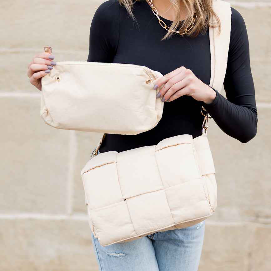 Romy Foldover Puffer Crossbody