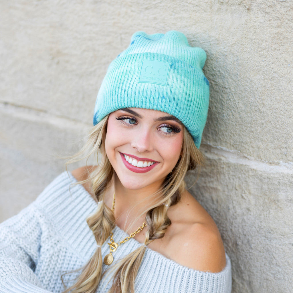 C.C® Tie Dye Boyfriend Beanie