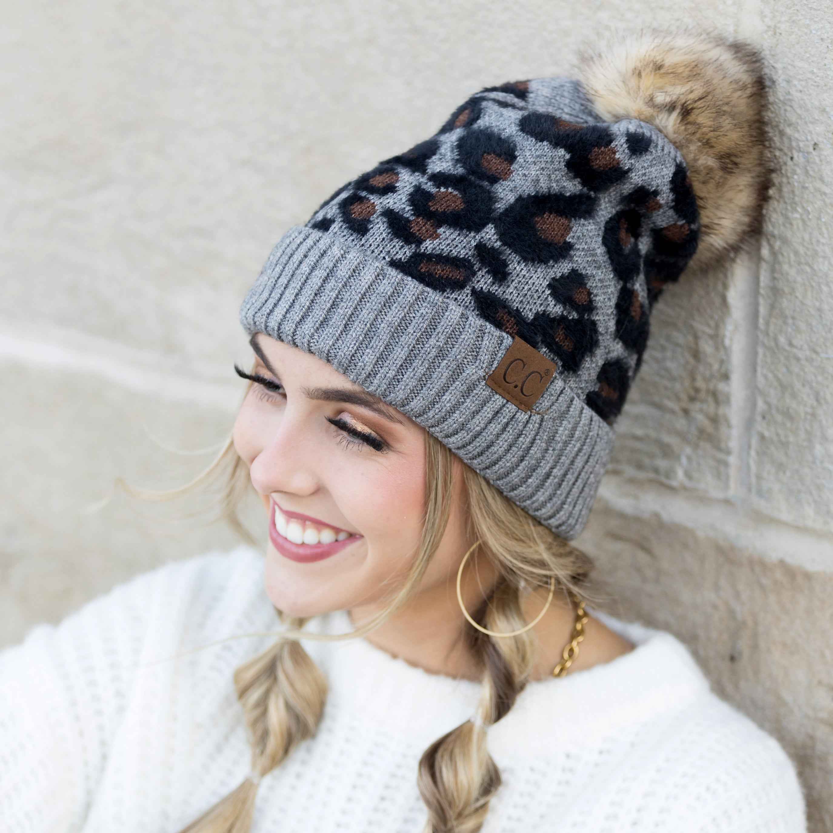 C.C® Leopard Beanie