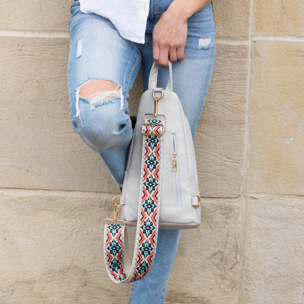 Evie Vegan Leather Crossbody Sling Bag