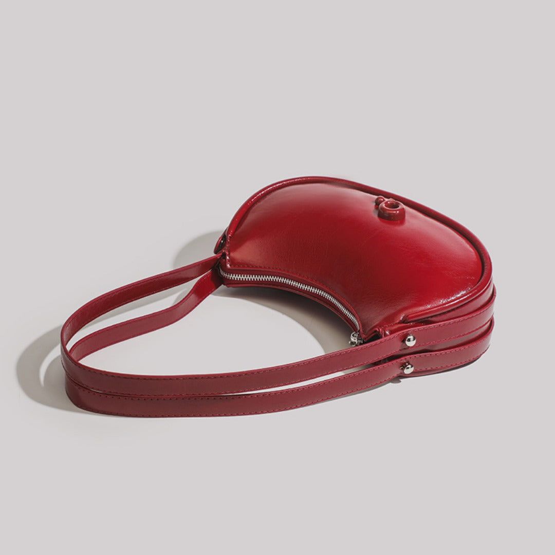 Small shoulder bag bag women's summer, French shoulder handbag elegant hobo