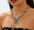 Bohemian Starfish Braided Double-Layer Necklace