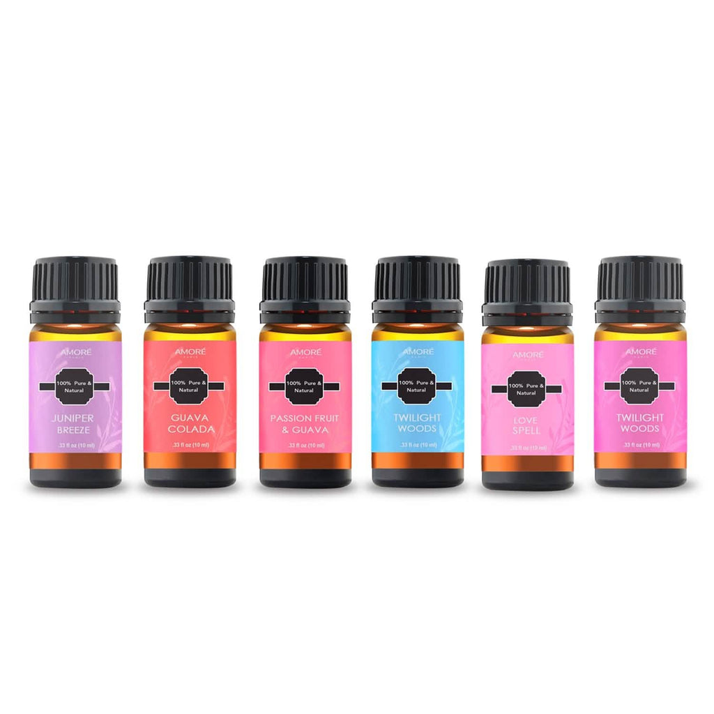 6-Pack: Premium Fragrance Aromatherapy Essential Oil