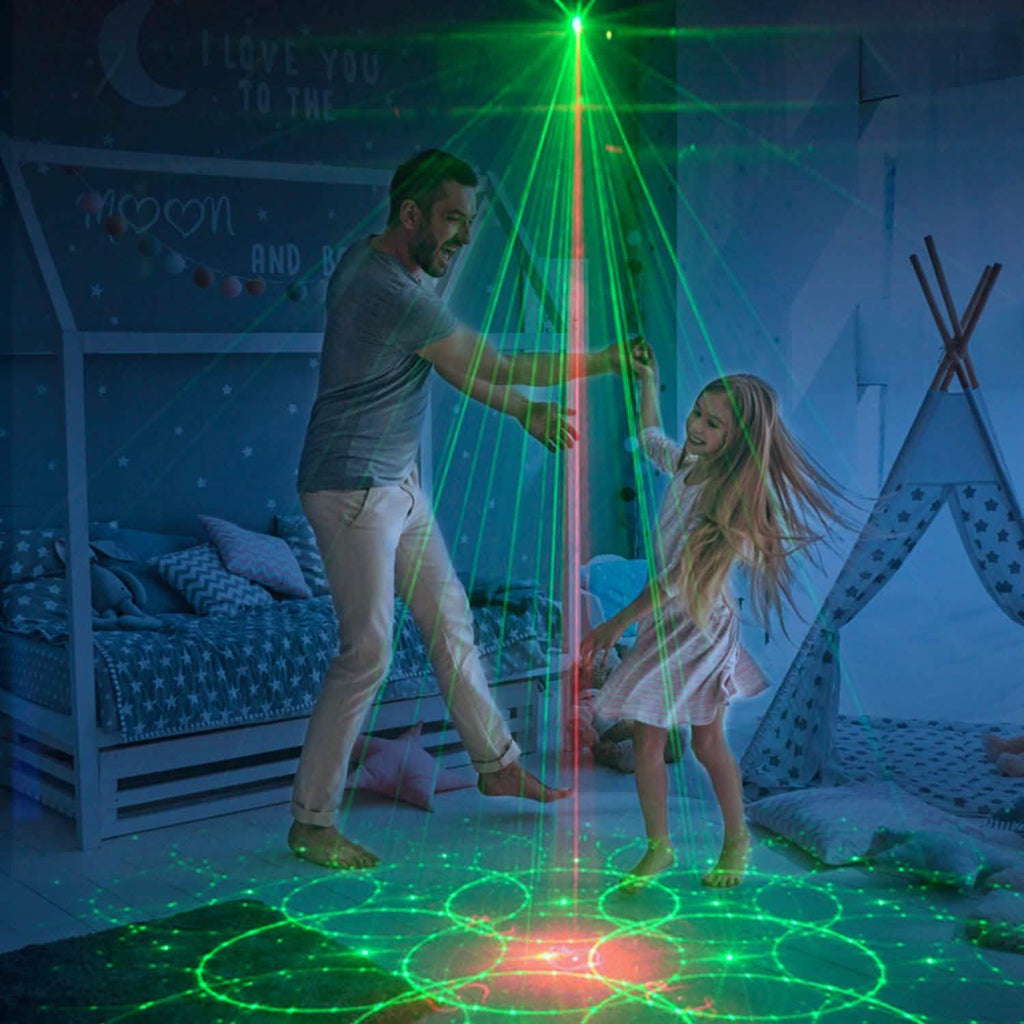 60 Pattern Laser Stage Light Sound