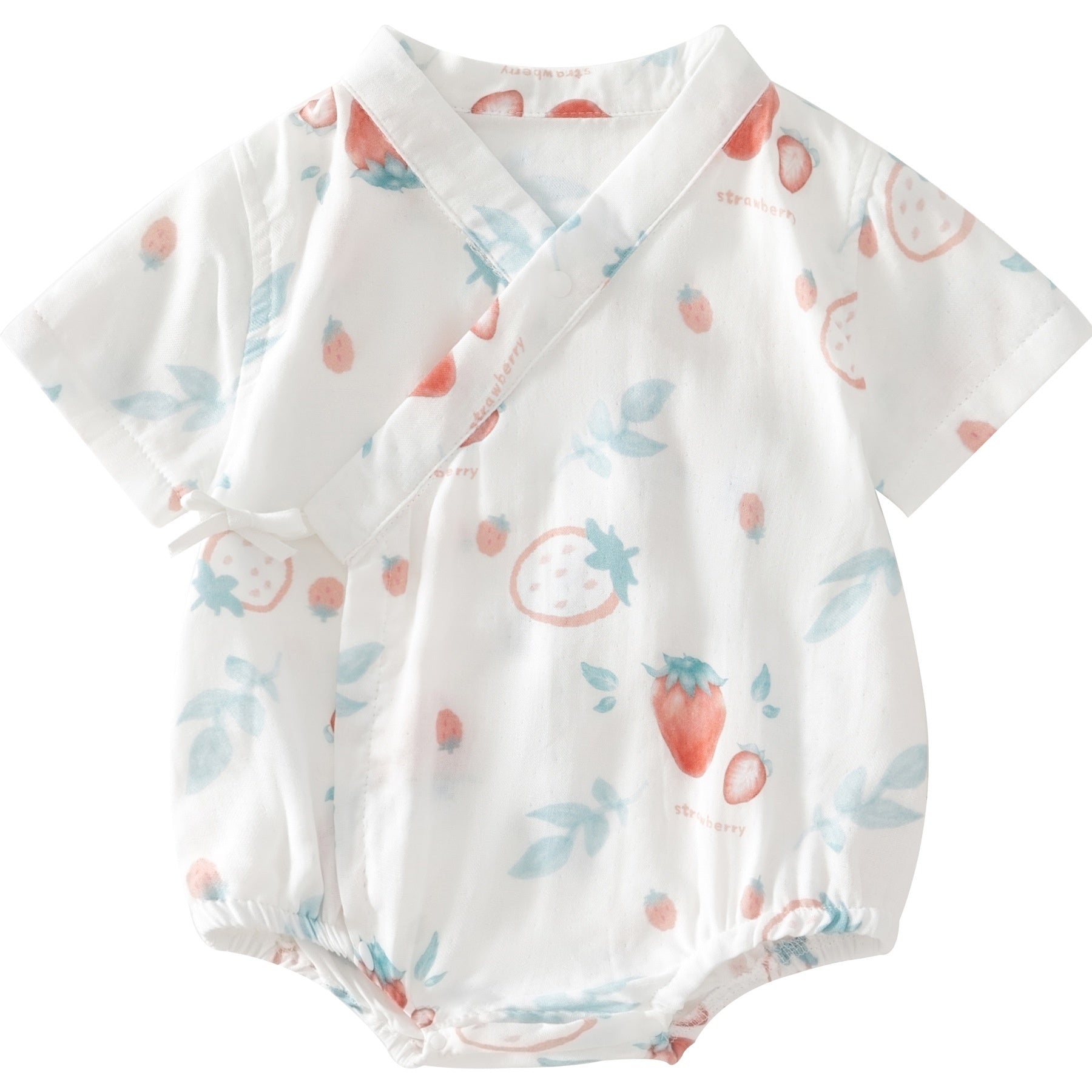 Baby Bamboo Cotton Summer Outfit Triangular Romper Made Of Bamboo Fiber