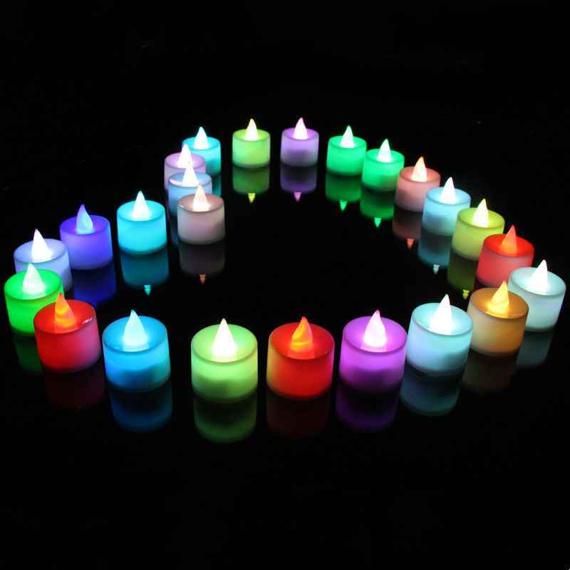 LED Electronic Candle Birthday Candle Light Wedding Picture Simulation Tea Wax Decoration Lantern Candle Light