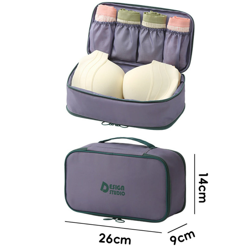 Dopamine large-capacity underwear storage bag, travel storage bag, multi-functional three-in-one socks storage bag