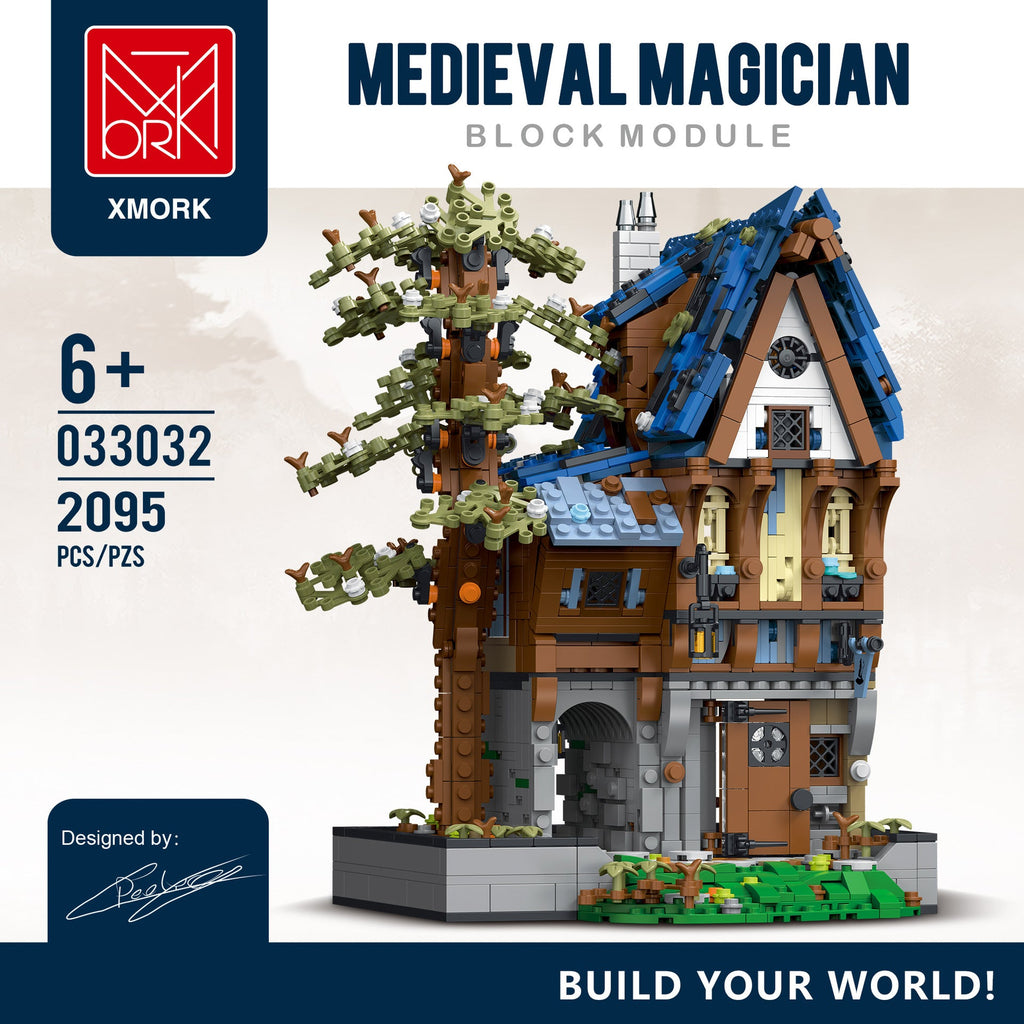 Creative Assembled Building Blocks With Lights
