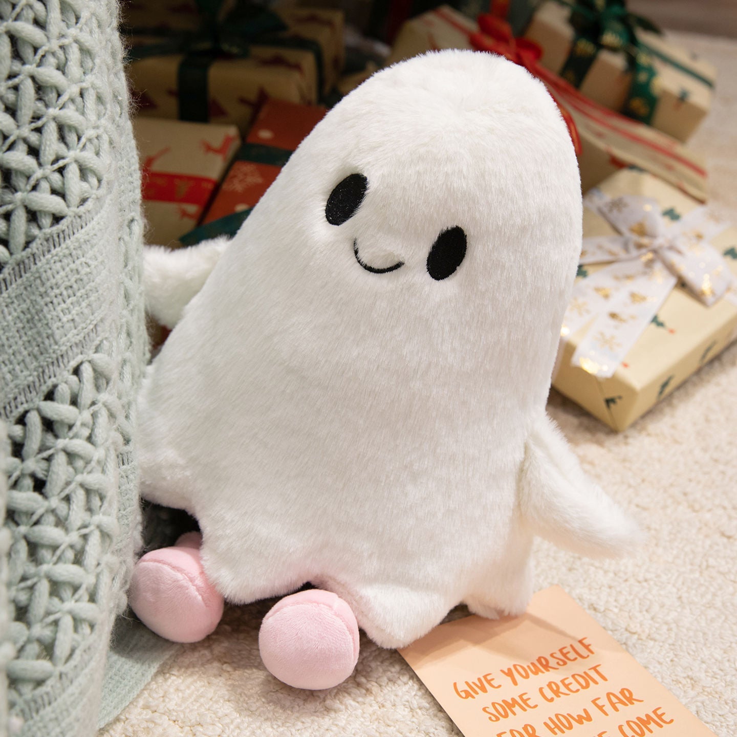 Funny Halloween Ghost Pillow Doll Plush Toy Doll Children's Ragdoll Event Gift Decoration Props