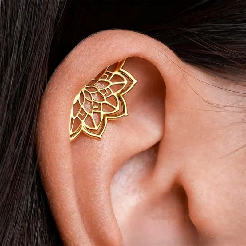 Gothic Hollow Web Earrings for Men and Women