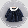 Modern Cotton Warm Winter Knitted Clothes Infant Toddler Top Dress For Girls Kids