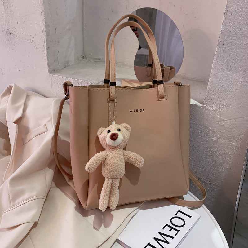 Elegant Ladies 2 piece set / suit Handbag Composite Bag Set Ladies Handbag Large Shoulder Bag Purse Bag Handbag For Females
