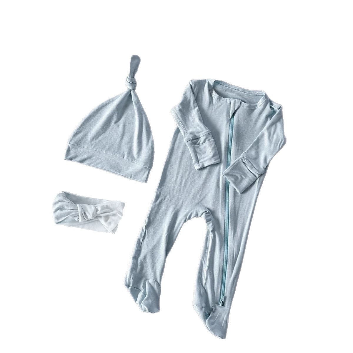 Baby Footed Zip-up Romper Onesie