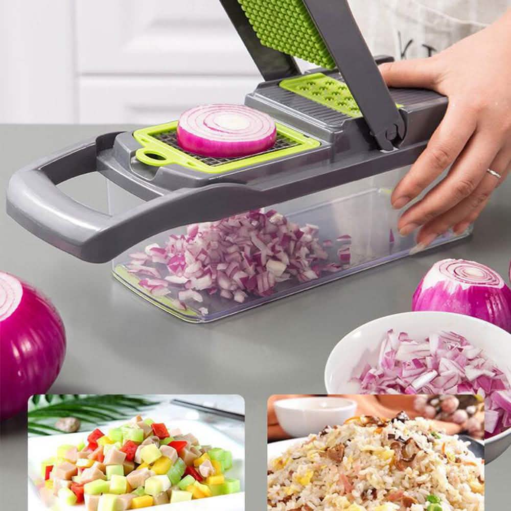 7-in-1 Vegetable Chopper with Container