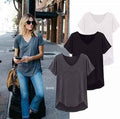 Loose Cut Casual Short Sleeve Top - Assorted Sizes