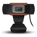 720p HD Webcam with Mic Rotatable PC Desktop Web Camera Cam Mini Computer WebCamera Cam Video Recording Work Video Calling and Recording For Camera Desktop OR Laptop Gaming Conferencing & Working