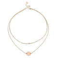 Round pearl necklace for girls