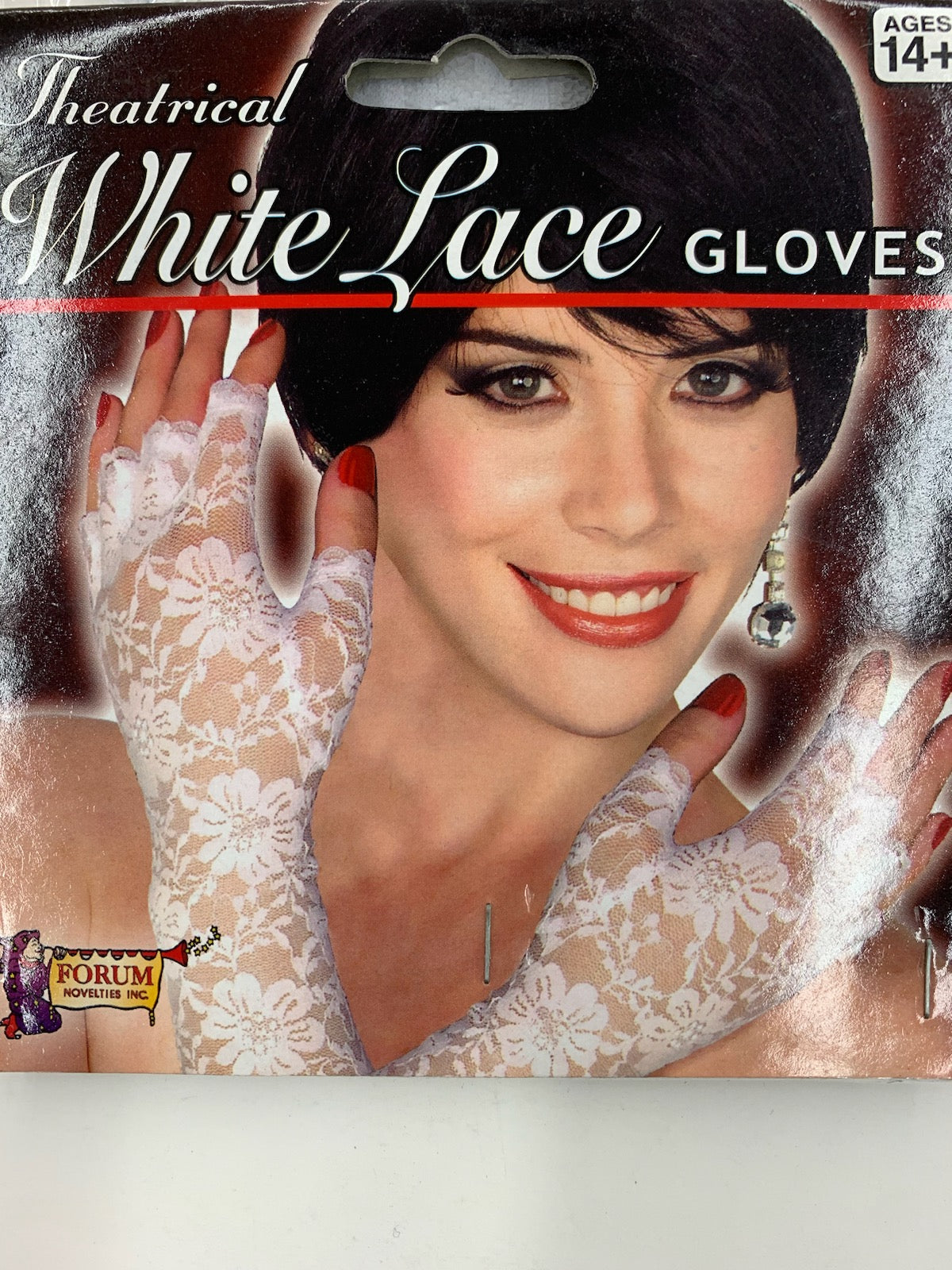 White Ladies Gloves