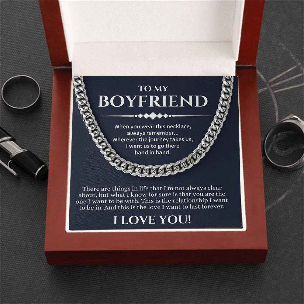 Stainless steel necklace for men