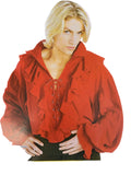 Gauze Red Pirate Shirt