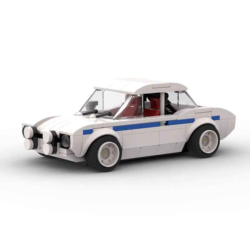Sports Car Suit Educational Building Blocks Toy