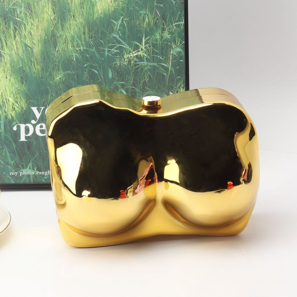 Elegant Irregular Acrylic Shaped Bag – Stylish evening Clutch Purse Perfect for Parties